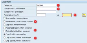 Weitere Funktionen SAP Personalnummernkopierer
