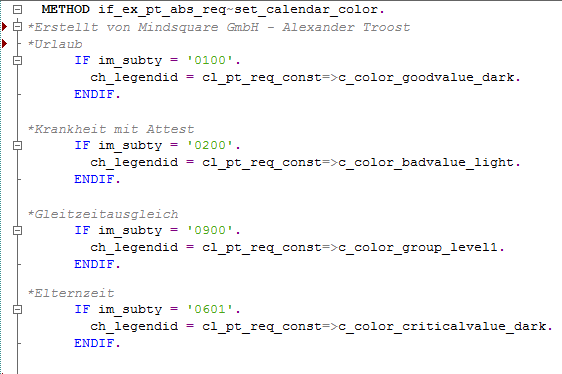 Screenshot Colour