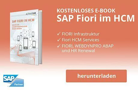 SAP Fiori im HCM E-Book