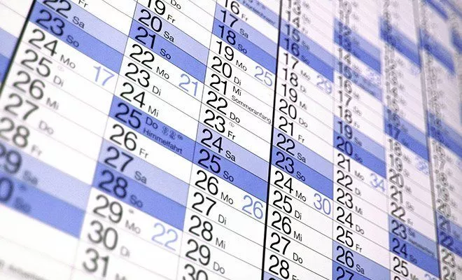 Kalendar Planung