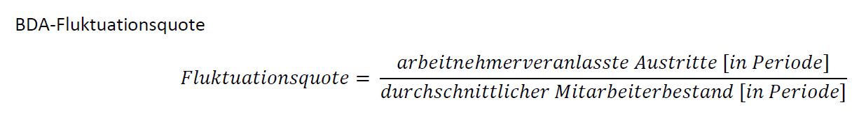 BDA-Fluktuationsquote