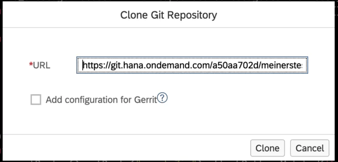 Git-Repository klonen