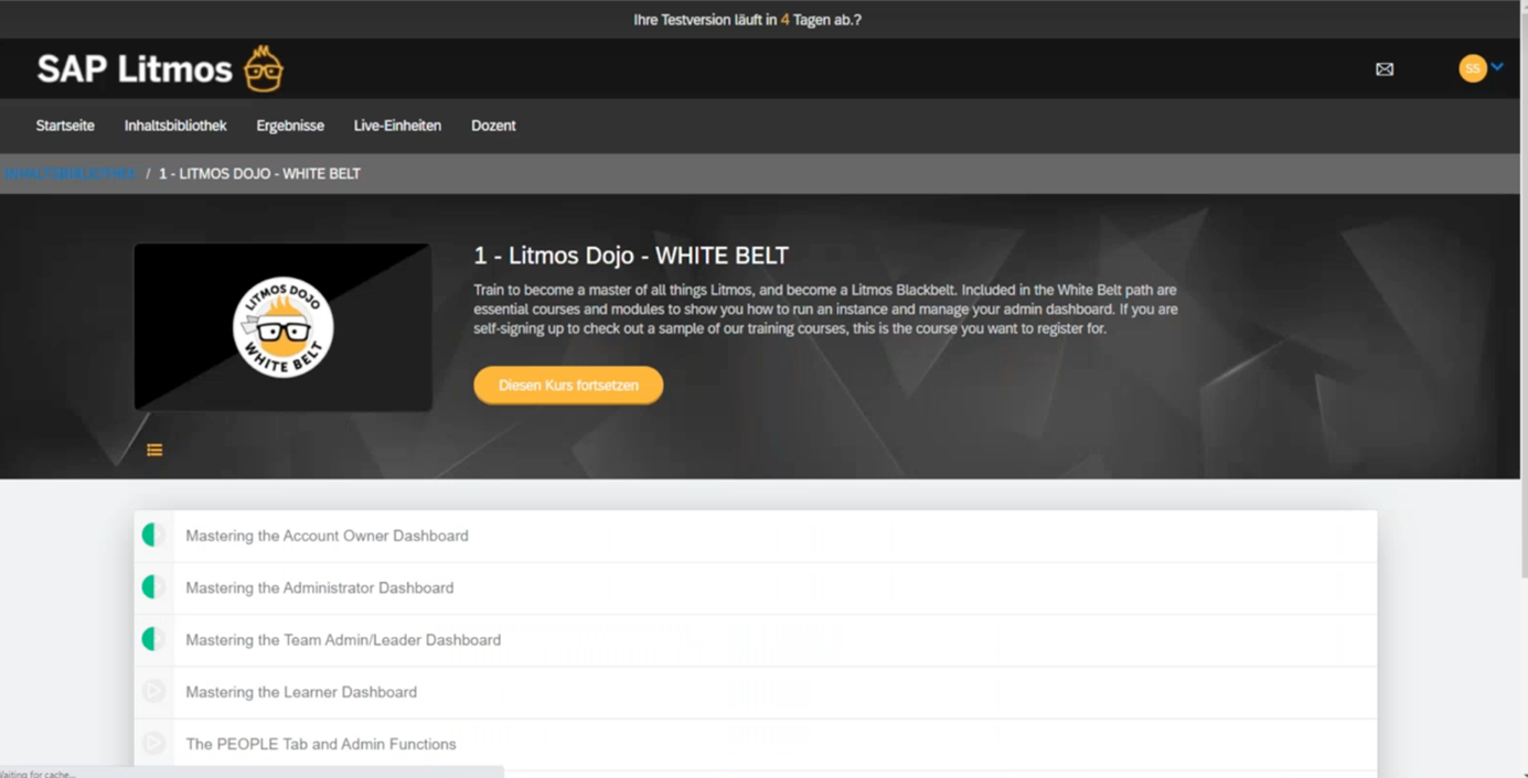 Gamification im LITMOS Dojo