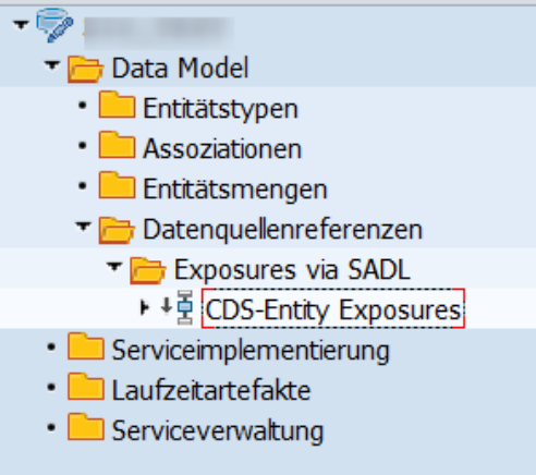 CDS-Entität als Dastenquelle hinterlegen