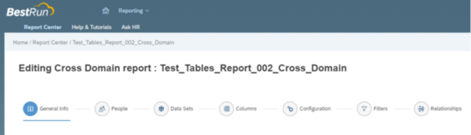 Report-Builder für Tabellenberichte in SuccessFactors