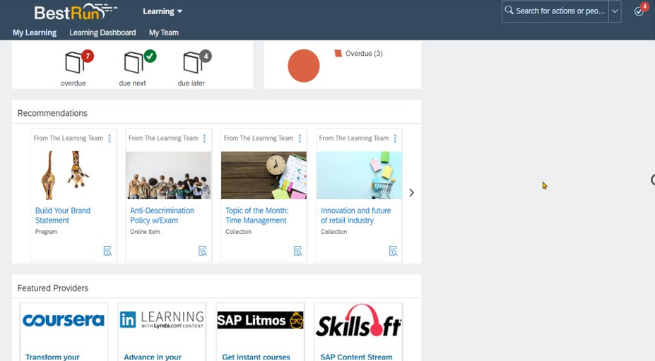 LMS von SuccessFactors