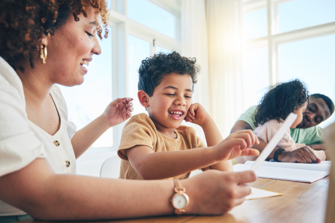 Familie und Beruf während der Schulzeit