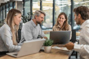 HR, Menschen arbeiten zusammen, Lohnsteuer 2026