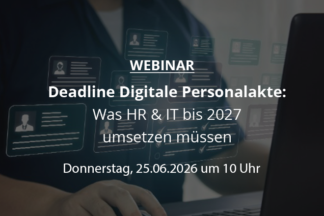 Deadline Digitale Personalakte