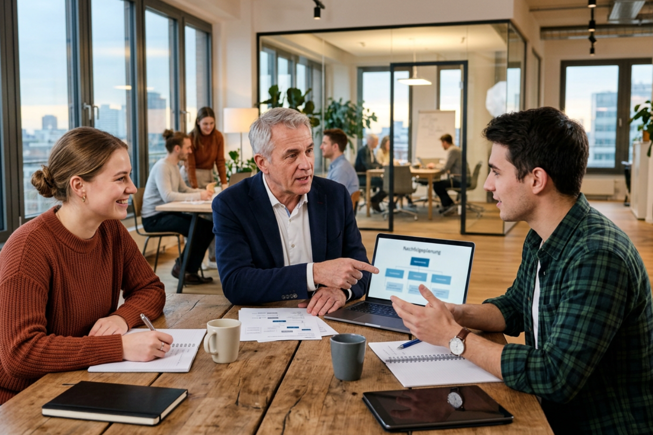 Werkstudenten in der Nachfolgeplanung