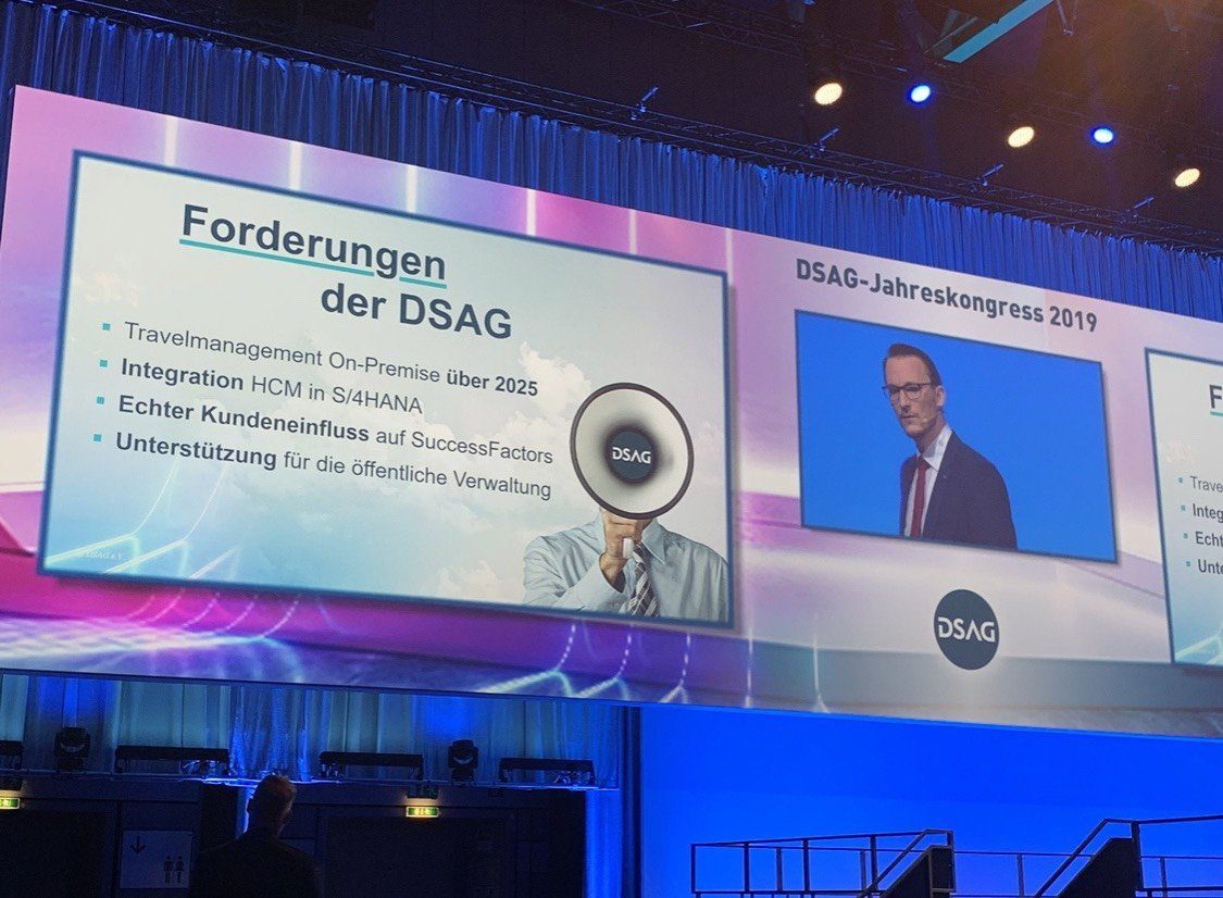 Forderung von Hermann-Josef Haag, Sprecher der DSAG Arbeitsgruppe Personalwesen