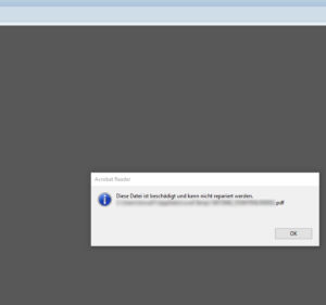 Sieht es bei Ihnen auch so aus?