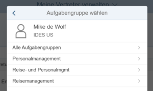 Fiori Inbox Aufganegruppen